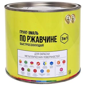 Грунт-эмаль по ржавчине Лида, 2кг