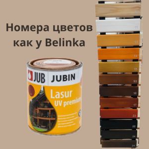 Jubin Lasur UV PREMIUM, 10л