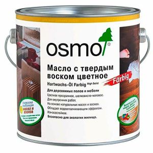 Osmo Масло с твердым воском для пола Farbig, 2.5л