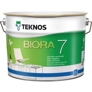 Краска Teknos Biora 7, 9л