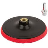 Шлифтарелка с липучкой 150мм 6мм/М14