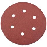 Шлифлист 150мм P60 бумага, самосцепл. (6 отв.)