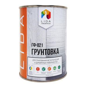 Грунтовка ГФ-021 LIDA, 1л