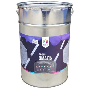 Эмаль АК 555 для дорожной разметки, 30кг