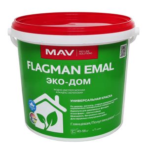 Краска Flagman emal Эко Дом, 5л