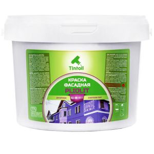Краска фасадная Tintoll PLIOLIT, 15кг