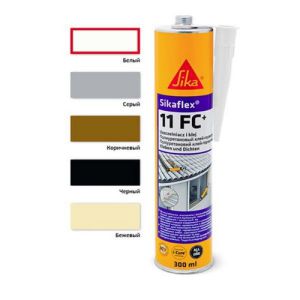 Клей-герметик полиуретановый Sikaflex 11FC+, 300мл