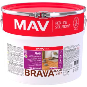 Лак Brava Alkyd 2122, 10л