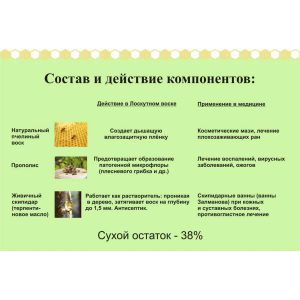 Лоскутный  воск, 3л