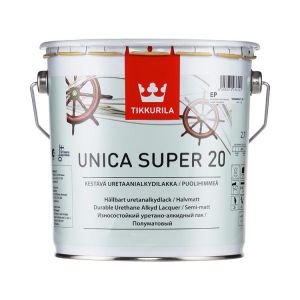 лак Tikkurila Уника супер 20 п/м, 2.7л