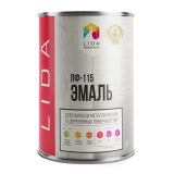 Эмаль ПФ-115 LIDA, 1л