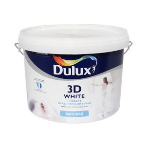 Краска Dulux 3D White, 2.5л
