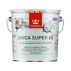 лак Tikkurila Уника супер 60 п/гл, 2.7л