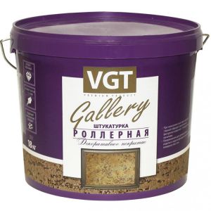 Декоративная штукатурка Роллерная (Короед) VGT, 18кг