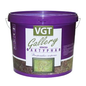 Краска фактурная VGT, 9кг