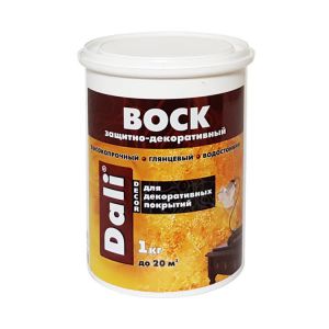 Воск защитно-декоративный Dali, 1кг