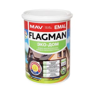 Краска Flagman emal Эко Дом, 0.9л